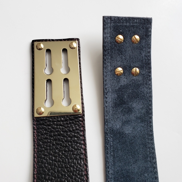 Sophie Hulme | Gold-plated Leather Belt - Picture 9 of 13